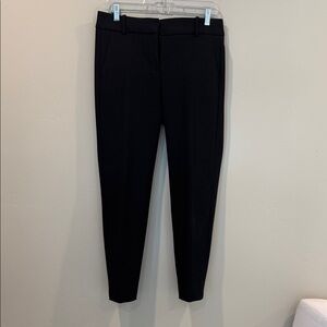 Women’s J.Crew 365 Cameron Trousers.  Size 4.  Black